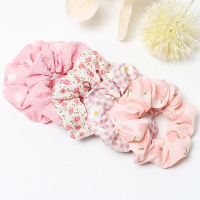 5Pack-Hair-Scrunchies-Set-Fashion-Simple-Basic-Elastic-Hair-Bands-Ponytail-Holder-Dot-Stripe-Scrunchie-Hair.jpg_640x640.jpg
